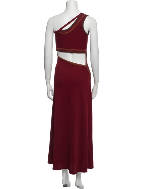 Christopher Esber One-Shoulder Long Dress