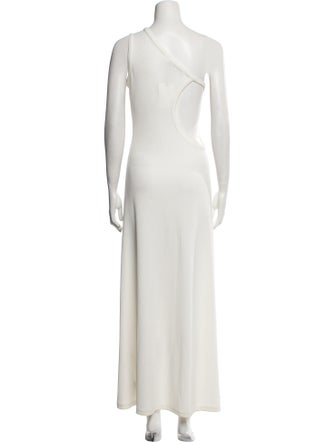 Christopher Esber One-Shoulder Long Dress
