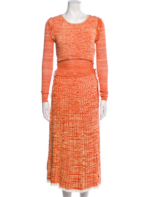 Christopher Esber Printed Skirt Set