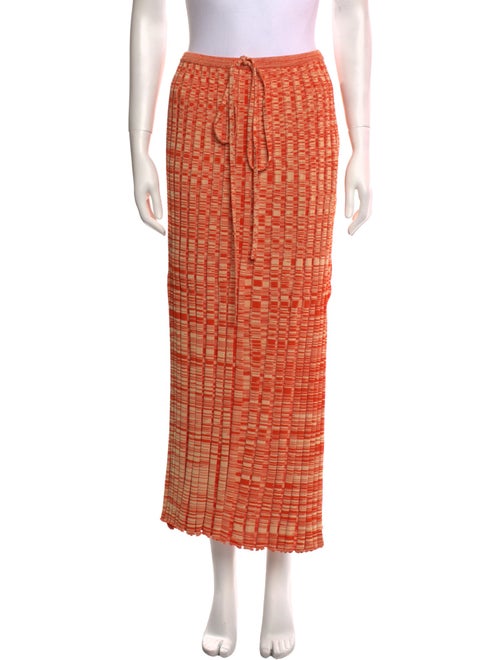 Christopher Esber Striped Midi Length Skirt