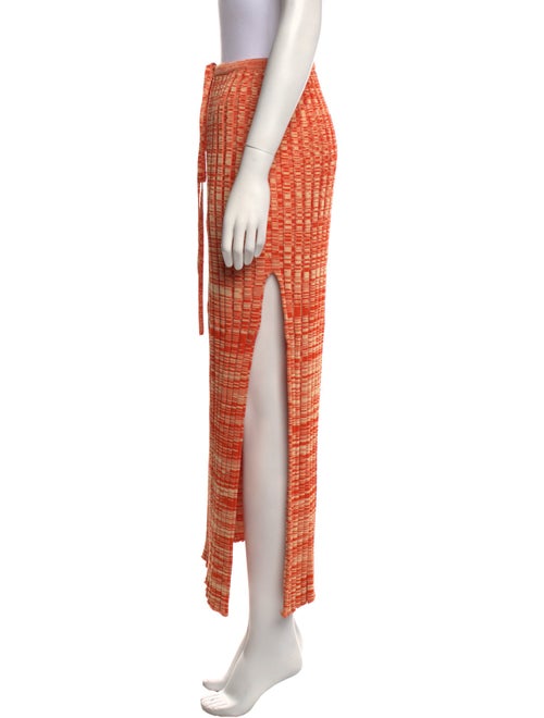 Christopher Esber Striped Midi Length Skirt