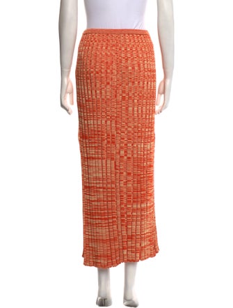 Christopher Esber Striped Midi Length Skirt