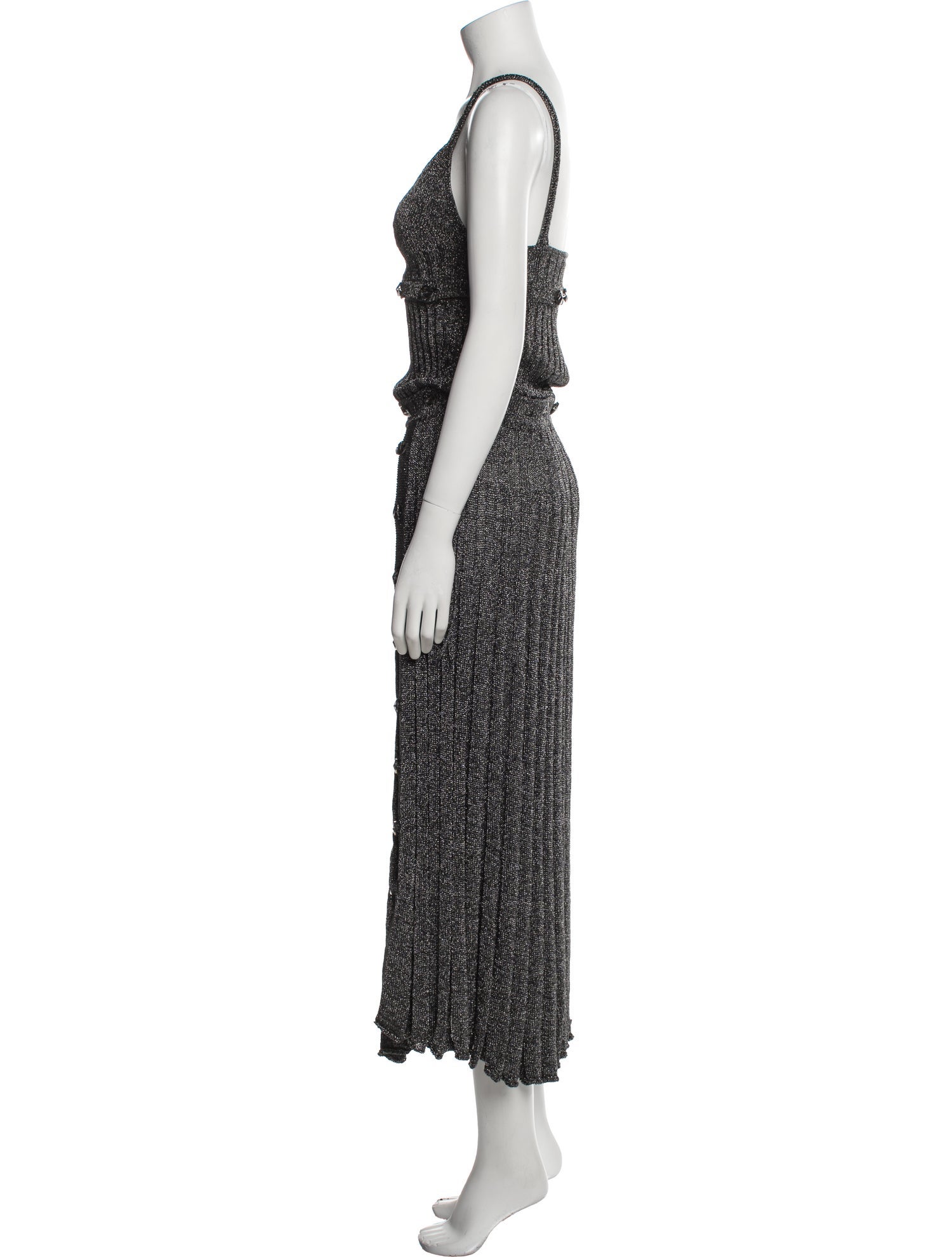 Christopher Esber V-Neck Long Dress
