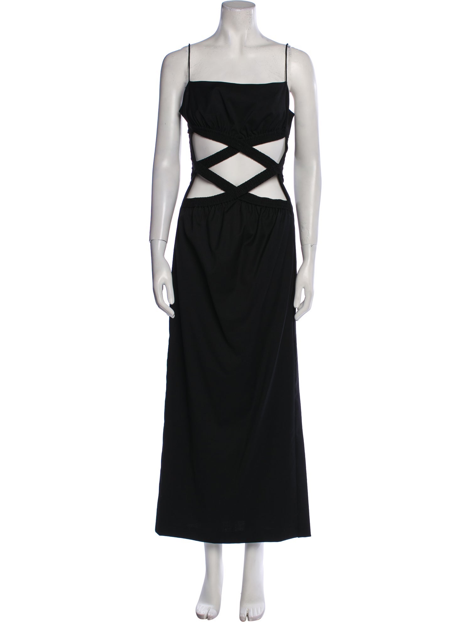 Christopher Esber Wool Long Dress