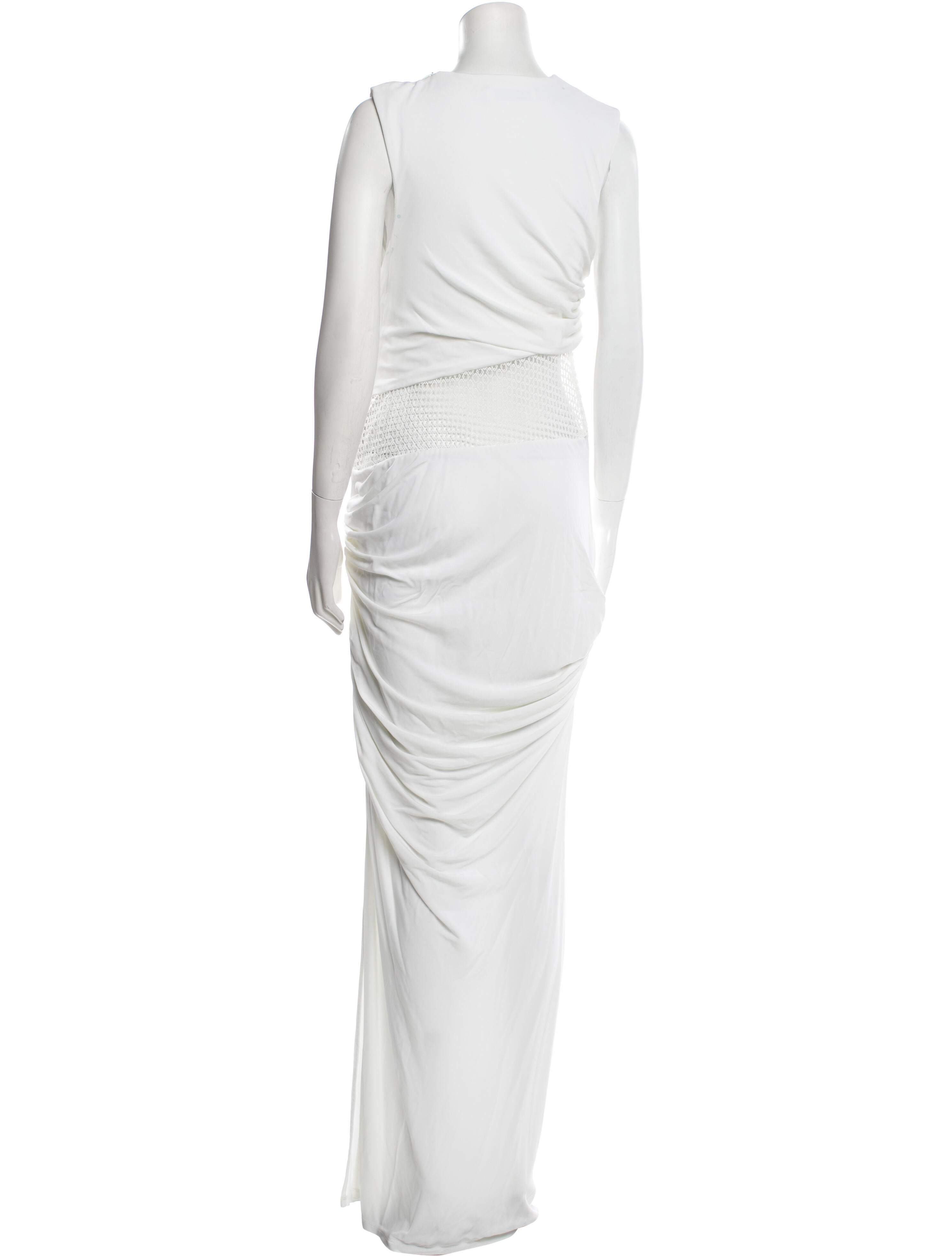 Christopher Esber Crew Neck Long Dress