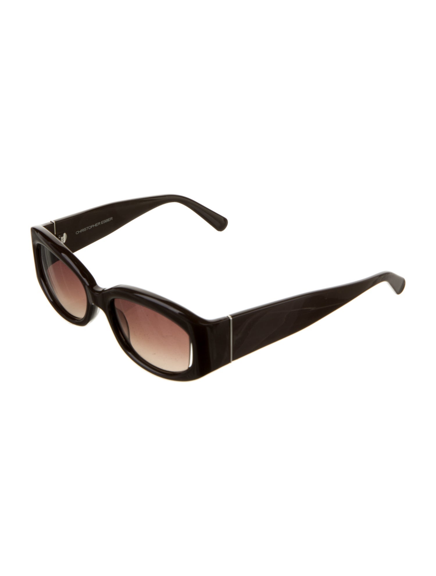 Christopher Esber Oversize Gradient Sunglasses