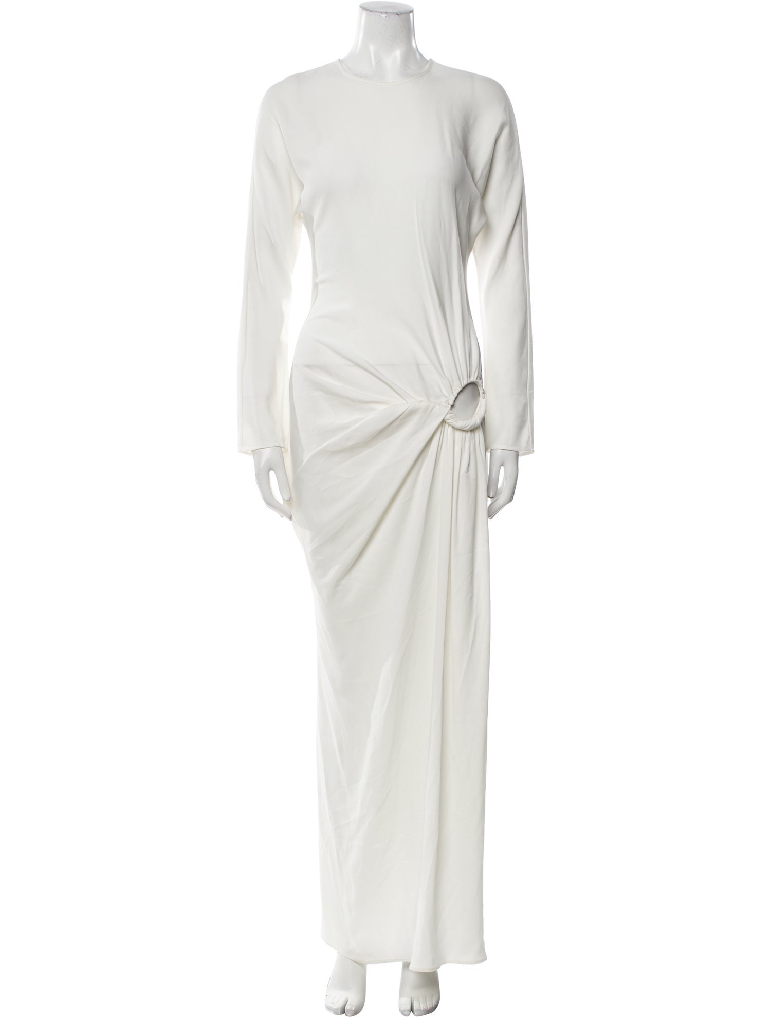 Christopher Esber Crew Neck Long Dress