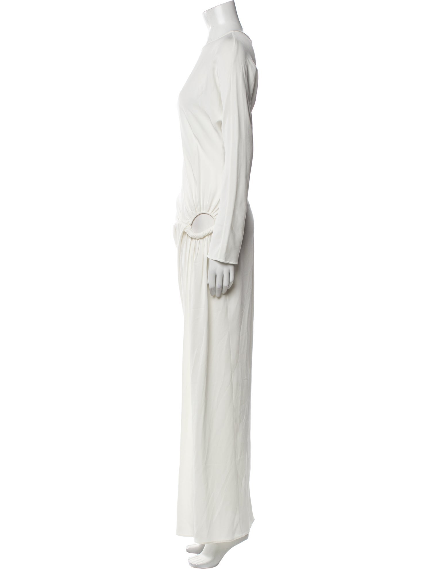 Christopher Esber Crew Neck Long Dress