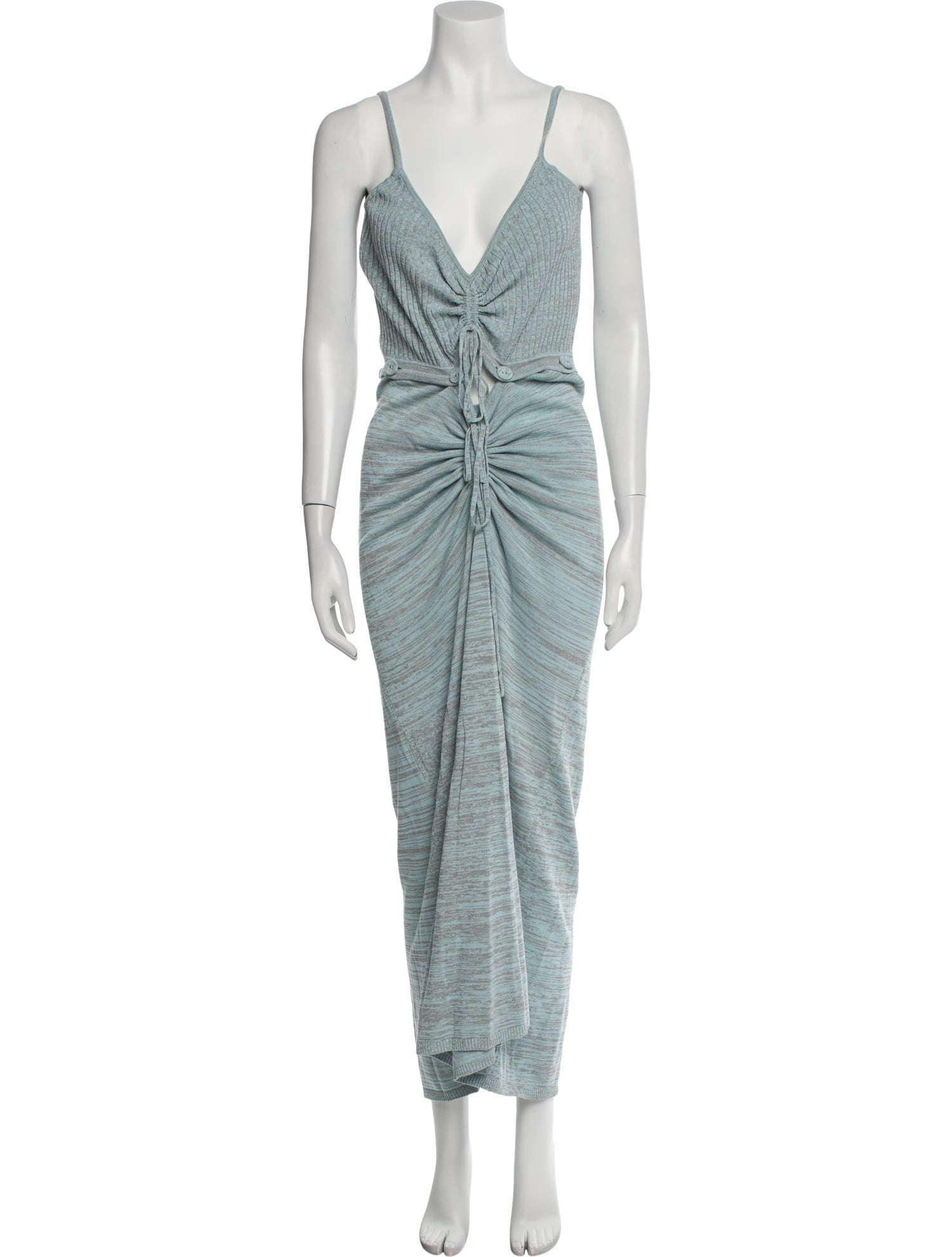 Christopher Esber V-Neck Long Dress