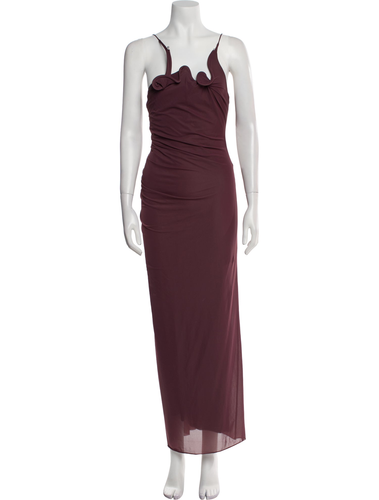 Christopher Esber Square Neckline Long Dress