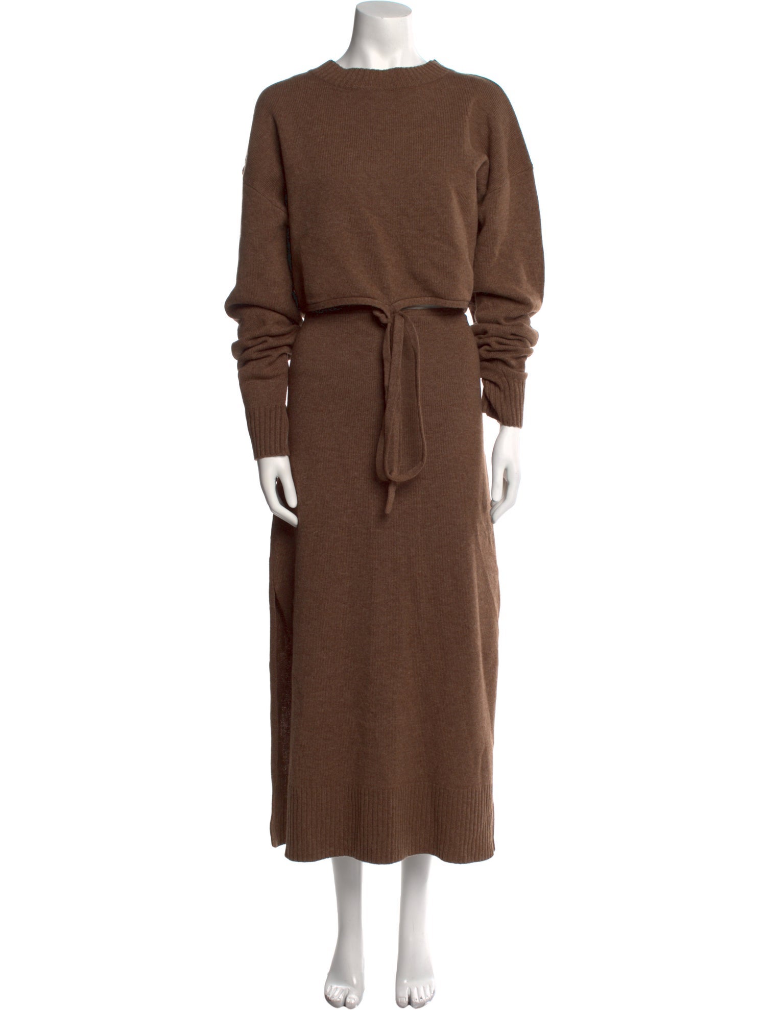 Christopher Esber Wool Long Dress