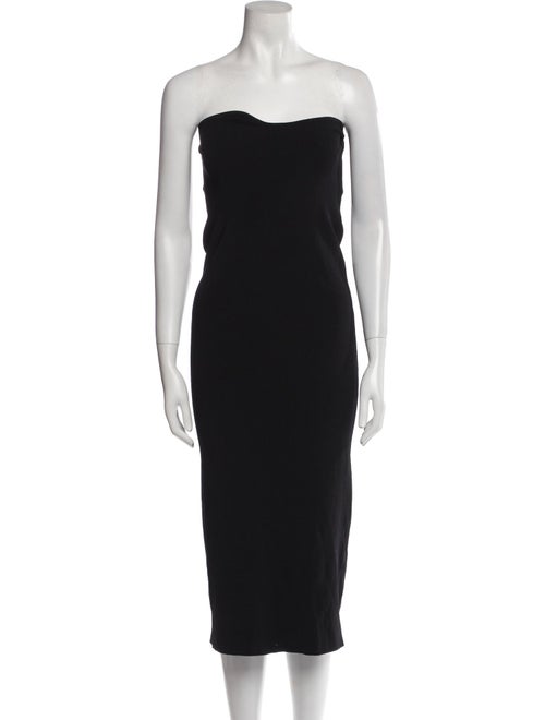 Christopher Esber Strapless Knee-Length Dress