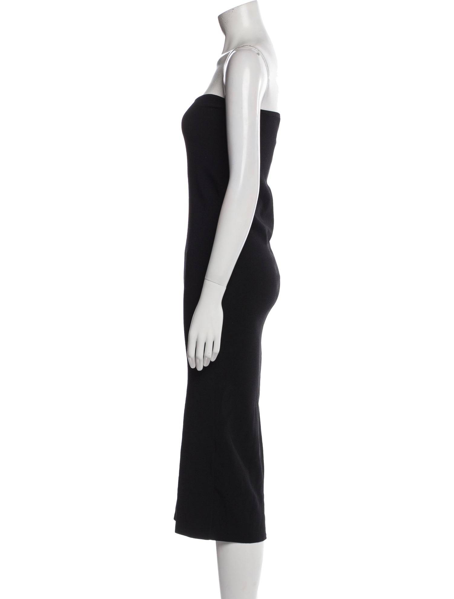 Christopher Esber Strapless Knee-Length Dress