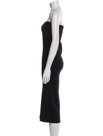 Christopher Esber Strapless Knee-Length Dress