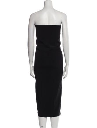 Christopher Esber Strapless Knee-Length Dress