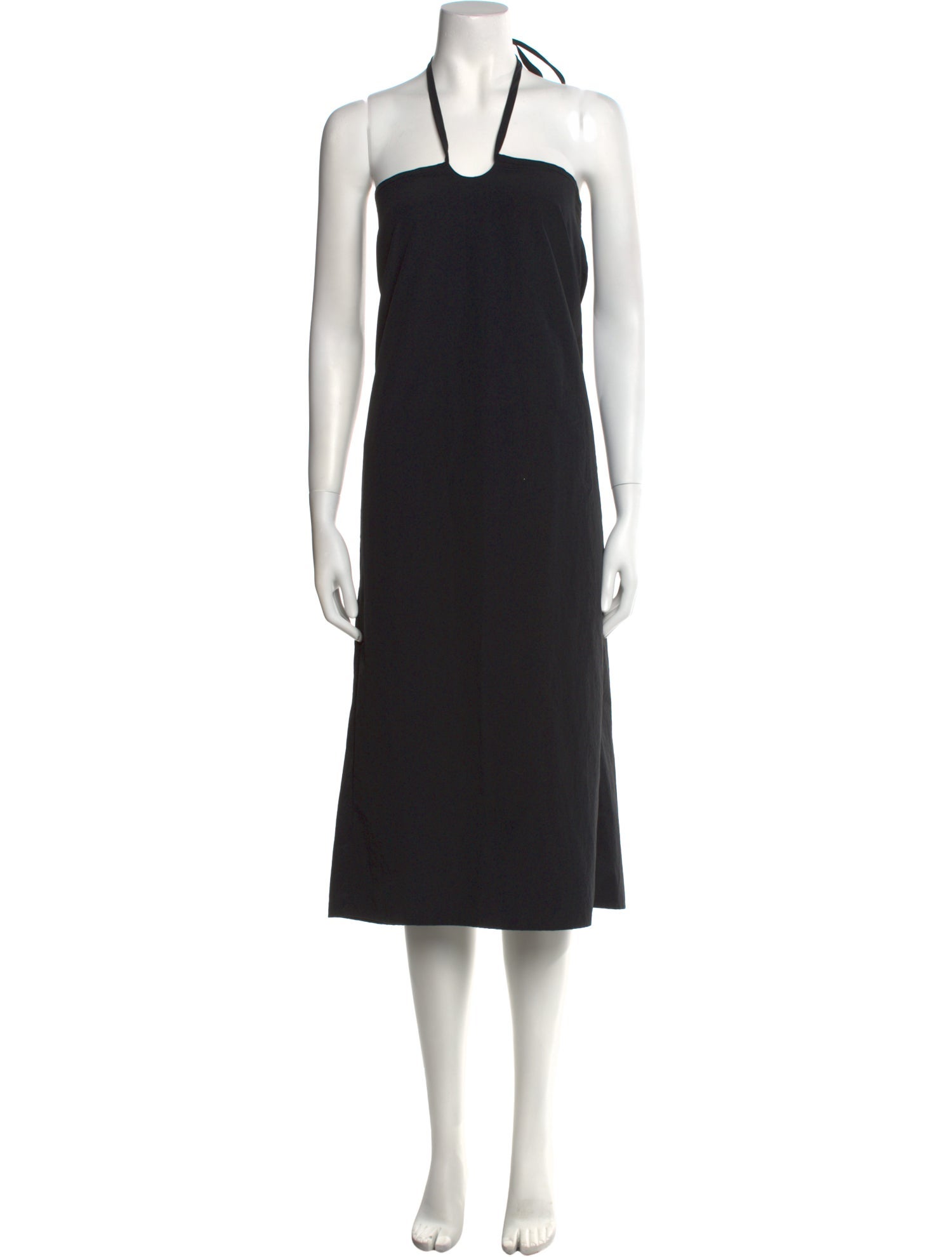 Christopher Esber Square Neckline Midi Length Dress