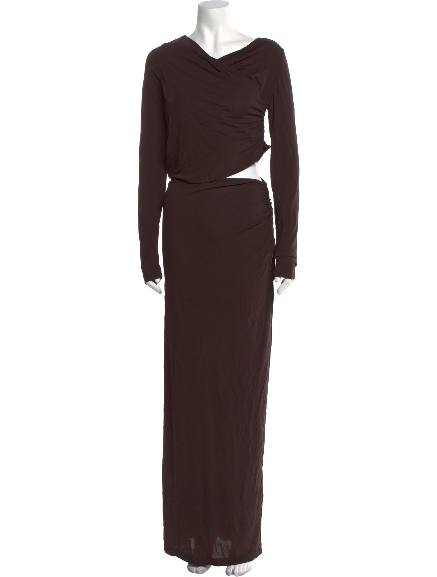 Christopher Esber Cowl Neck Long Dress w/ Tags