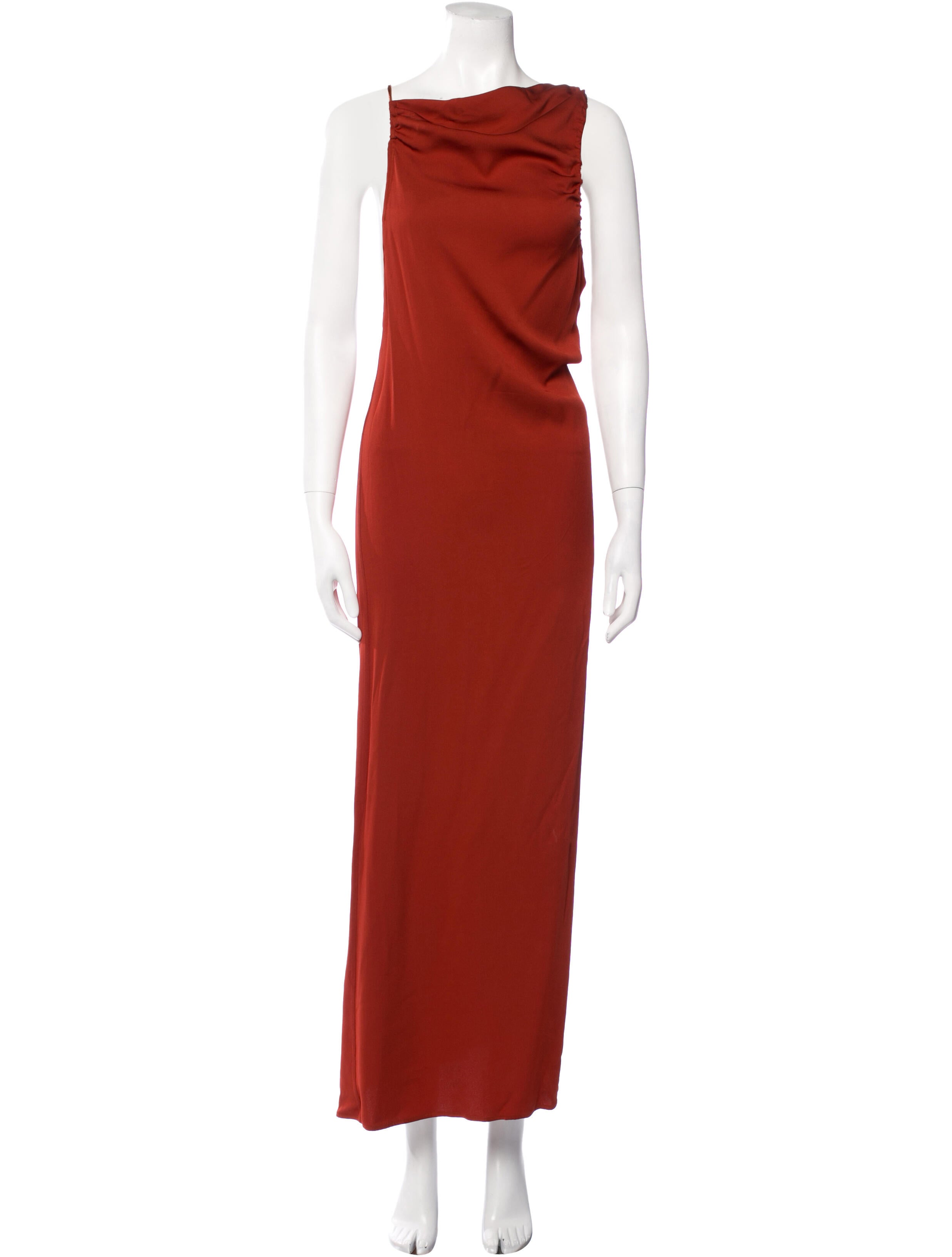 Christopher Esber Cowl Neck Long Dress