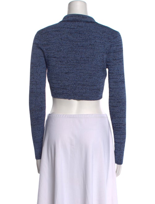 Christopher Esber Long Sleeve Crop Top