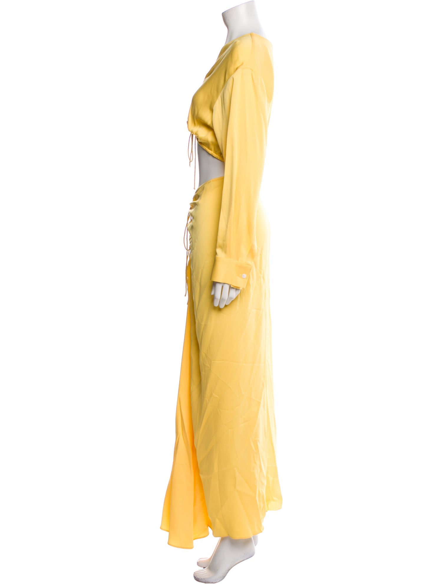 Christopher Esber V-Neck Long Dress