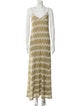 Christopher Esber Printed Long Dress