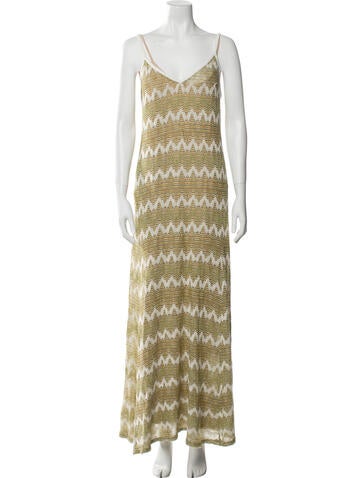 Christopher Esber Dresses Printed Long Dress L