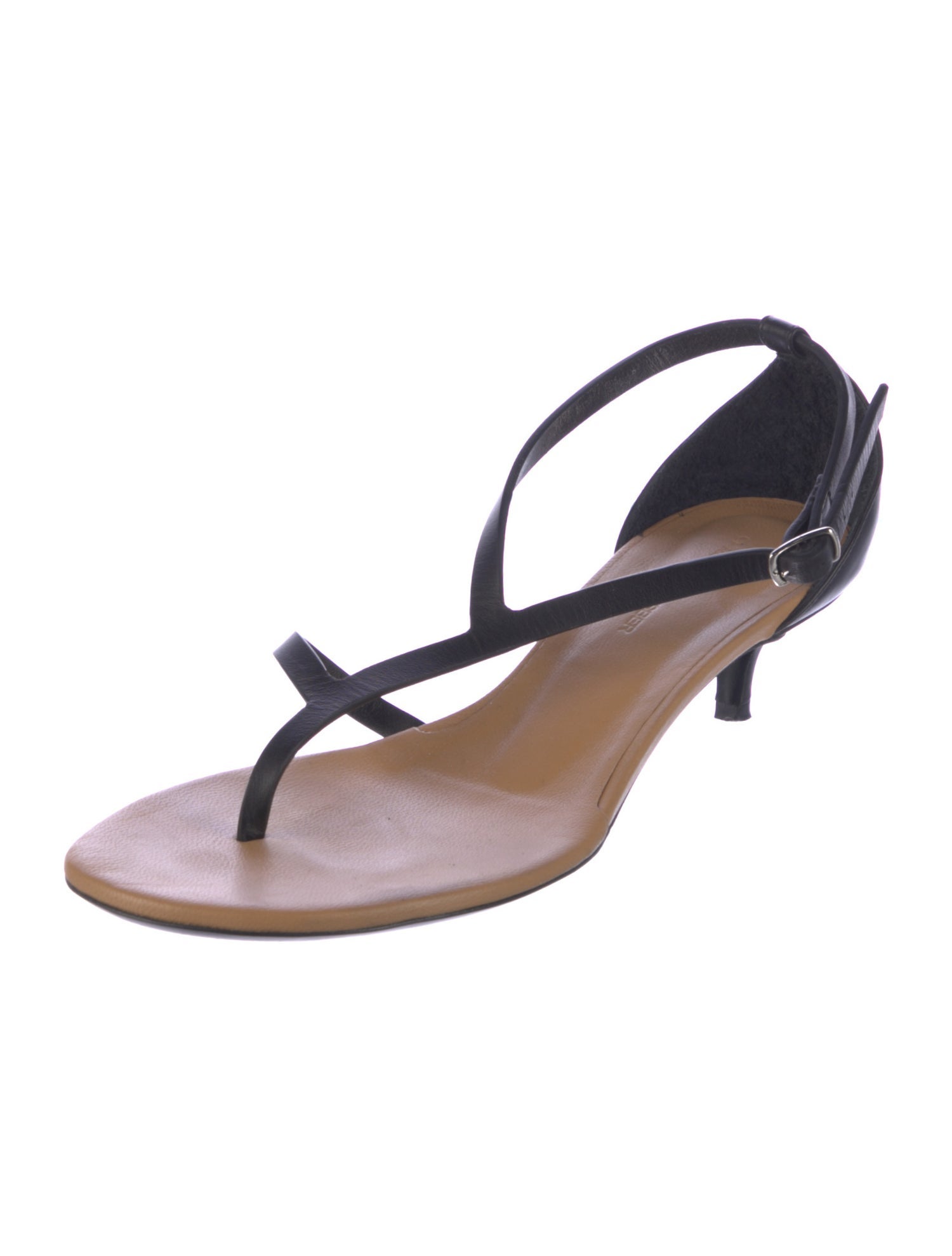 Christopher Esber Leather Slingback Sandals