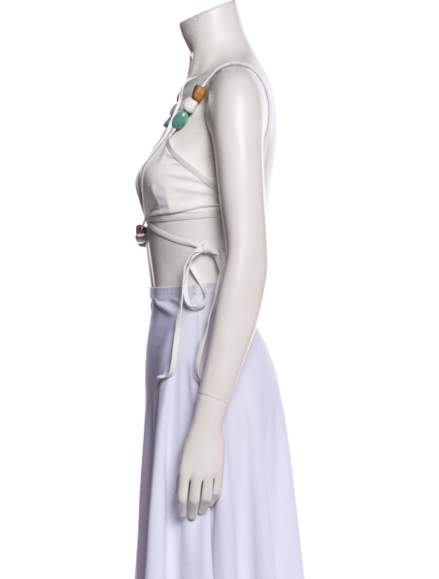 Christopher Esber Imber Halter Top (Metallic) main image 1