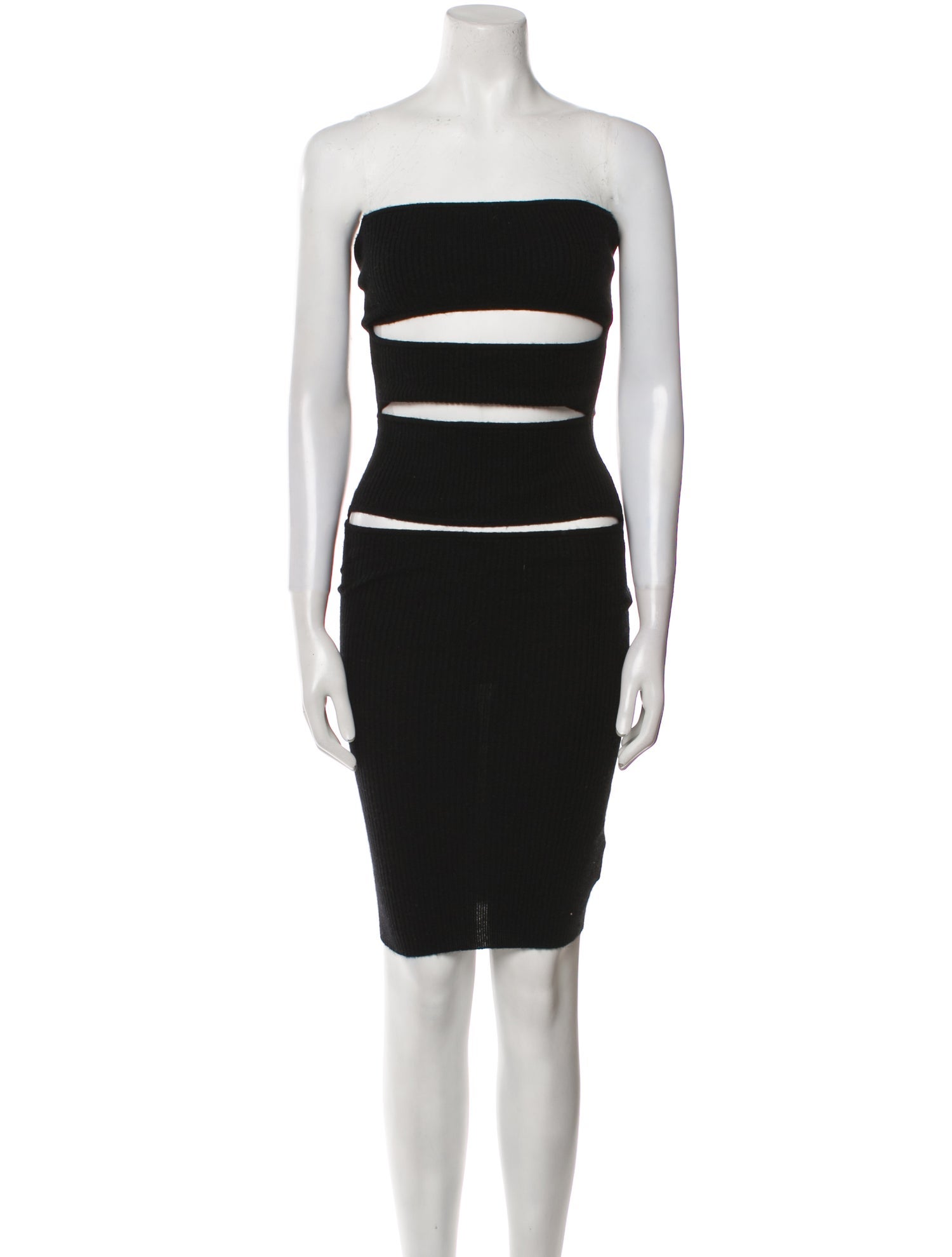 Christopher Esber Wool Mini Dress