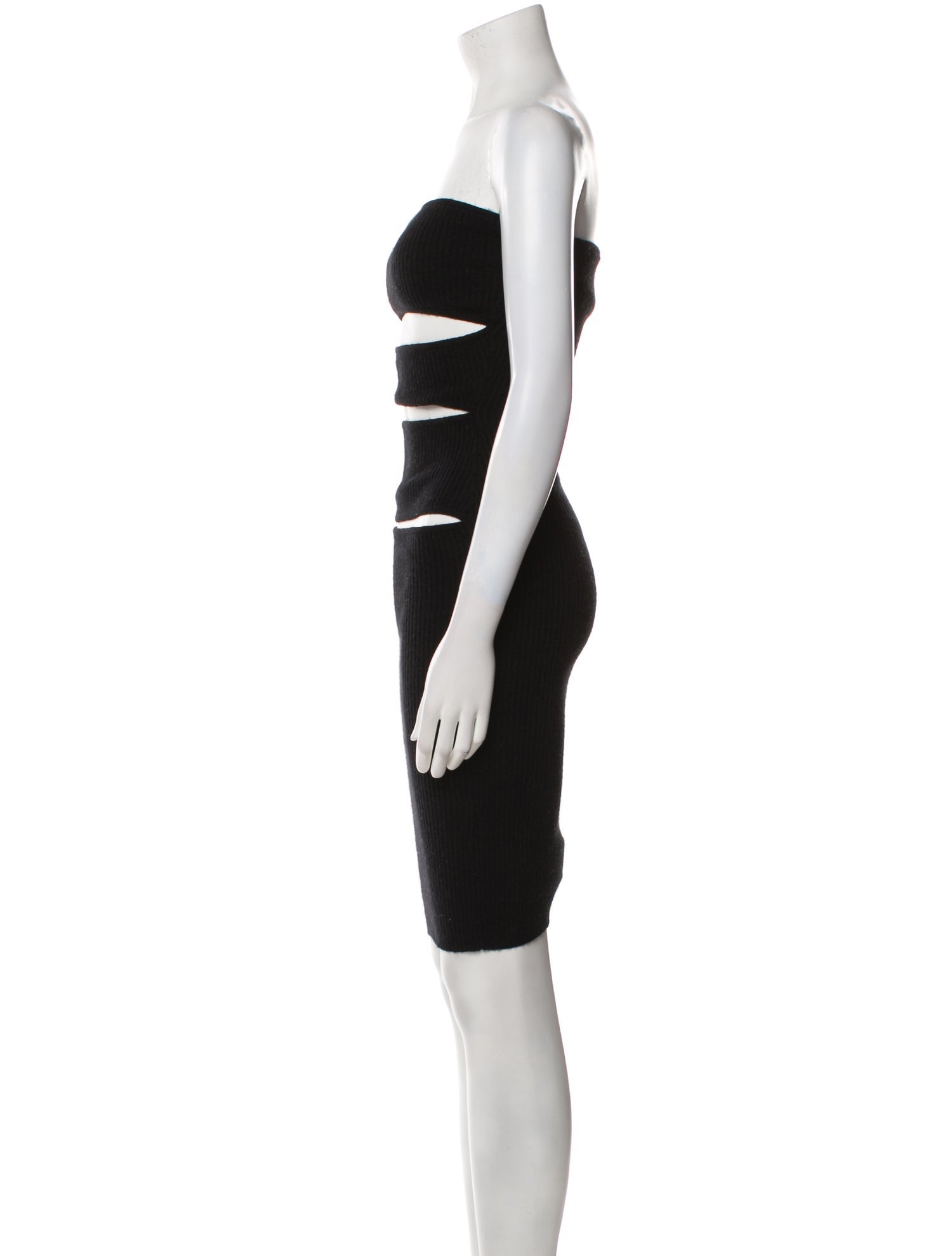 Christopher Esber Wool Mini Dress