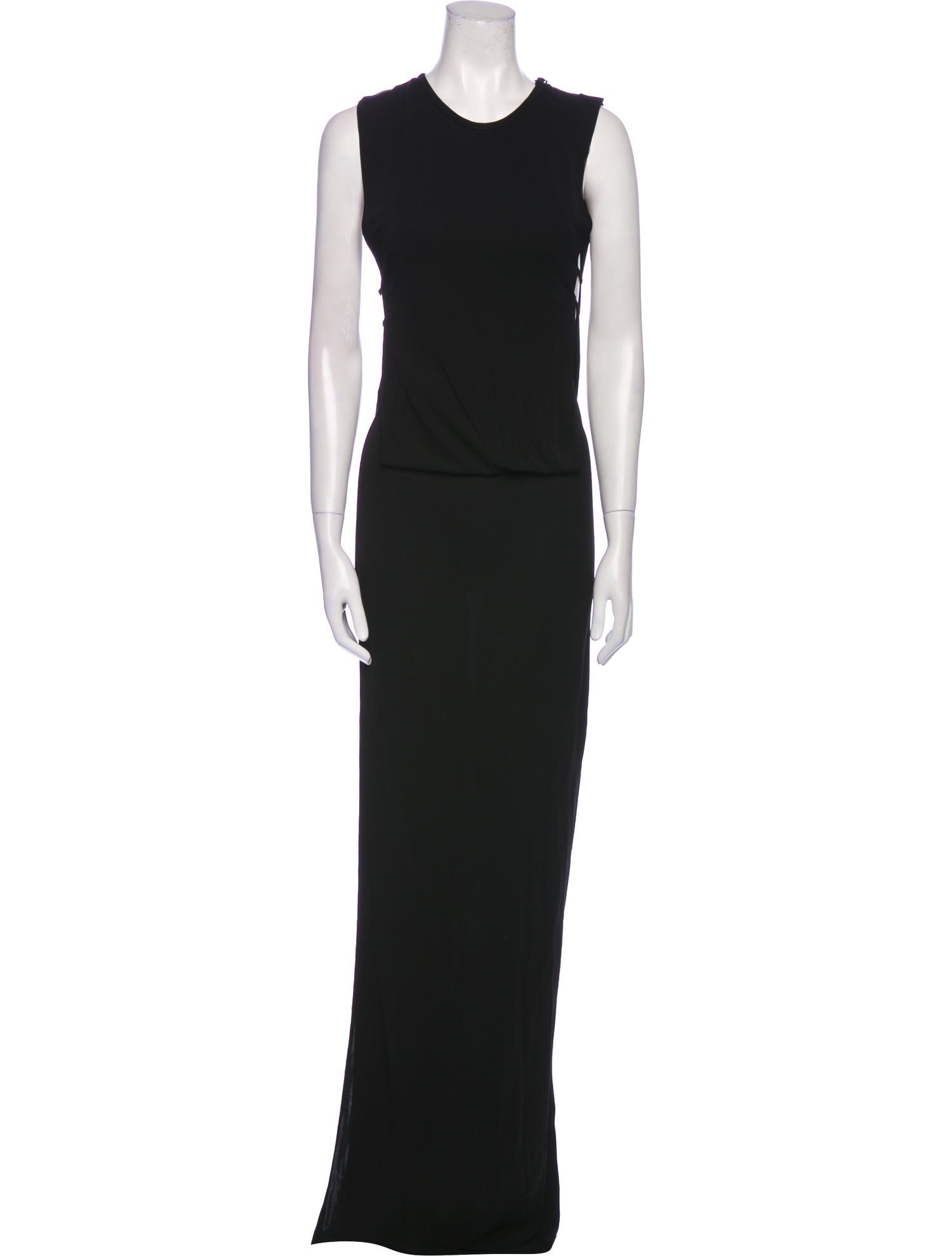 Christopher Esber Crew Neck Long Dress