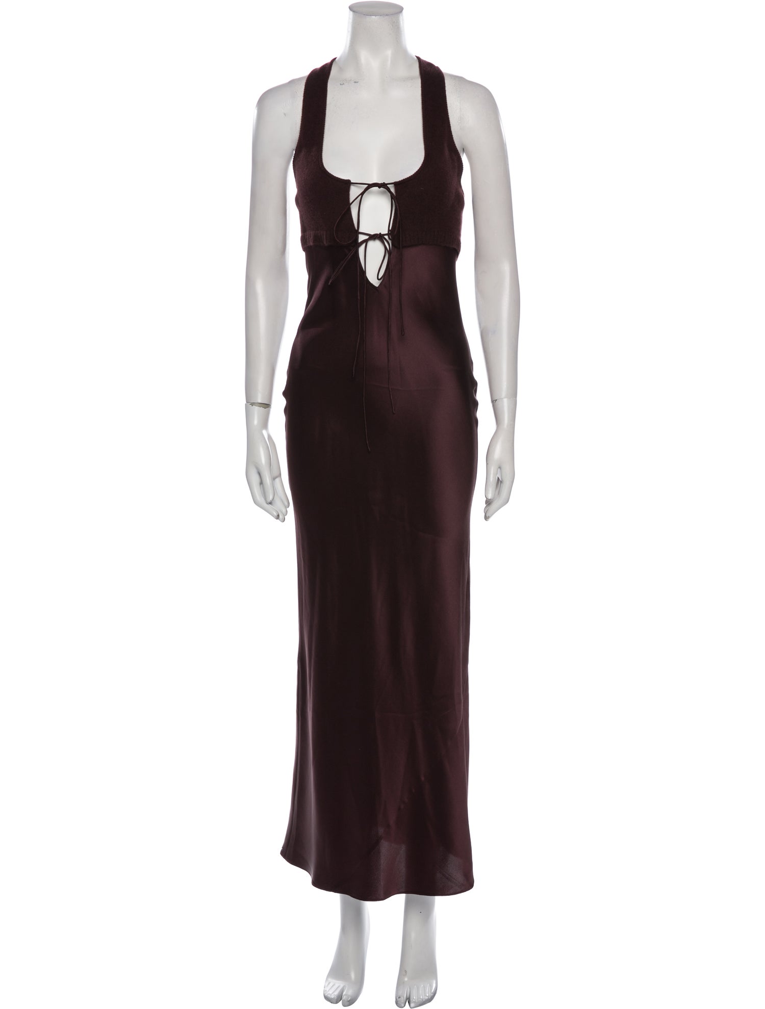 Christopher Esber Cashmere Long Dress