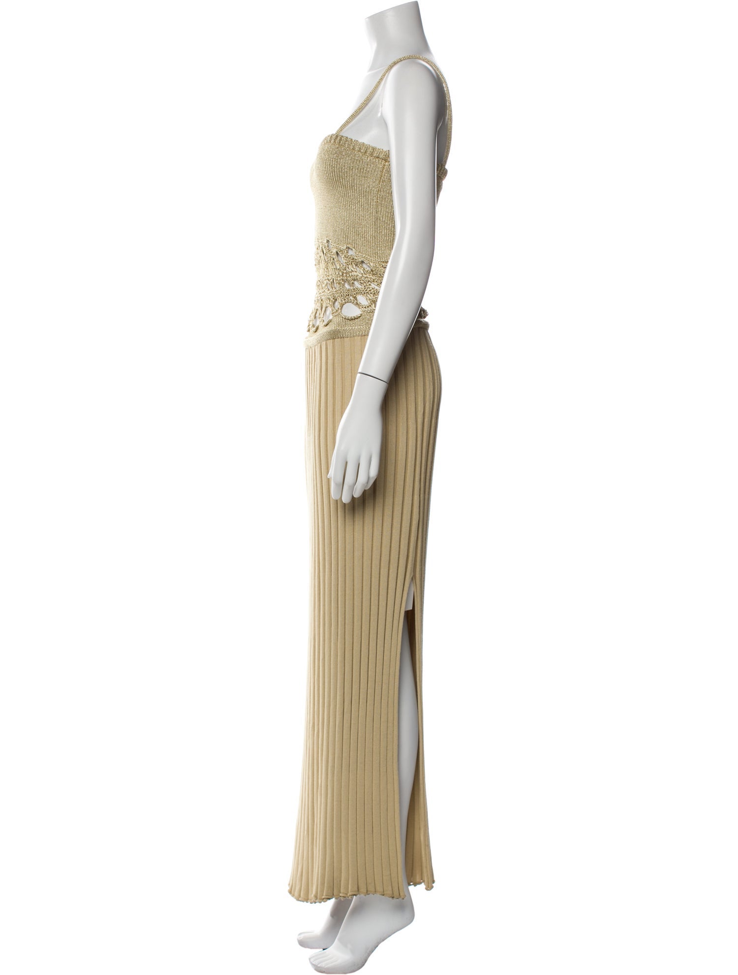 Christopher Esber Square Neckline Long Dress