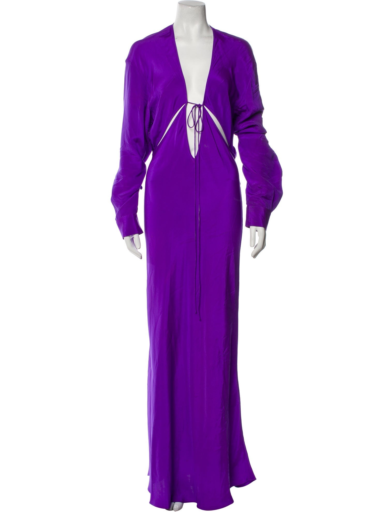 Christopher Esber Silk Long Dress