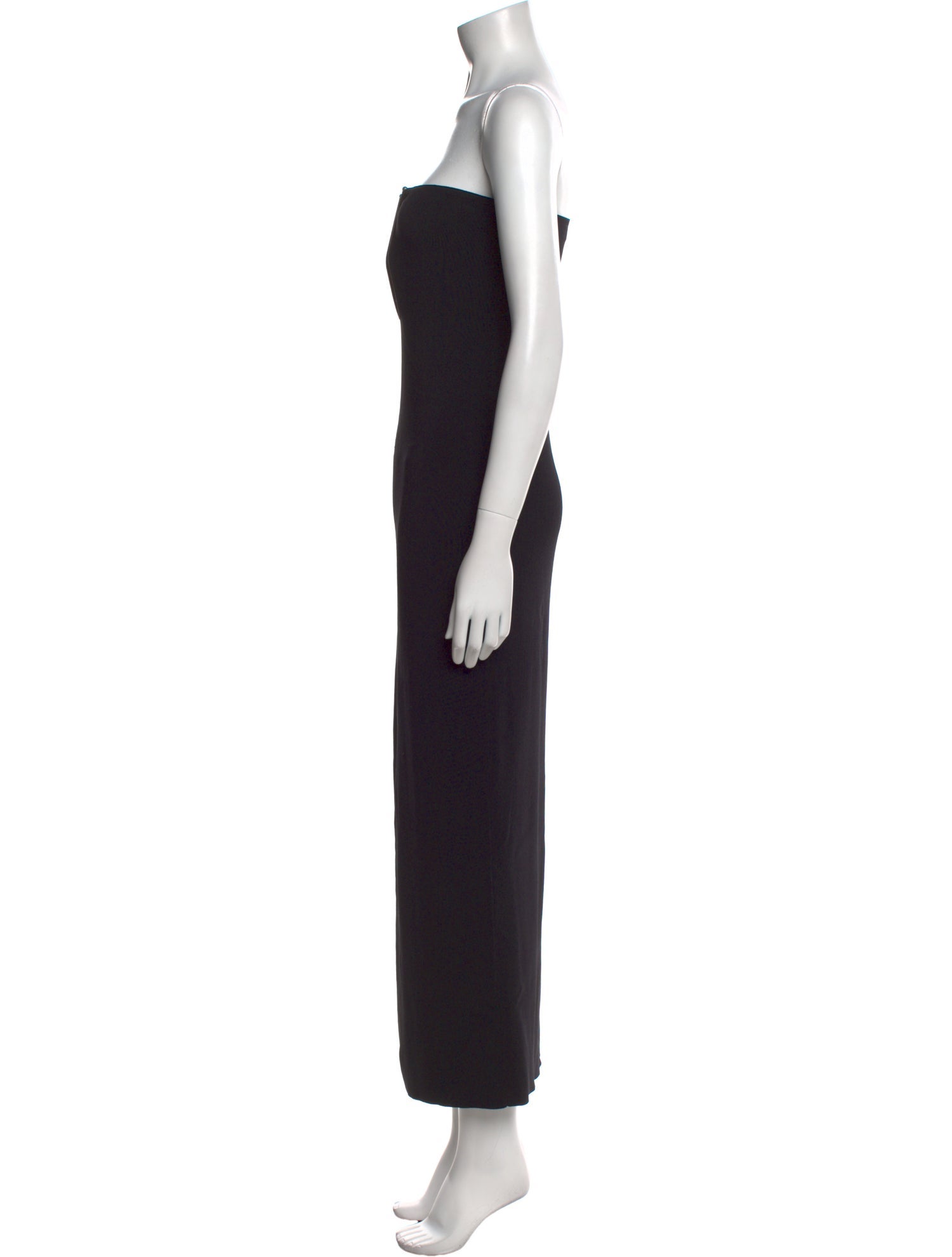 Christopher Esber Strapless Midi Length Dress