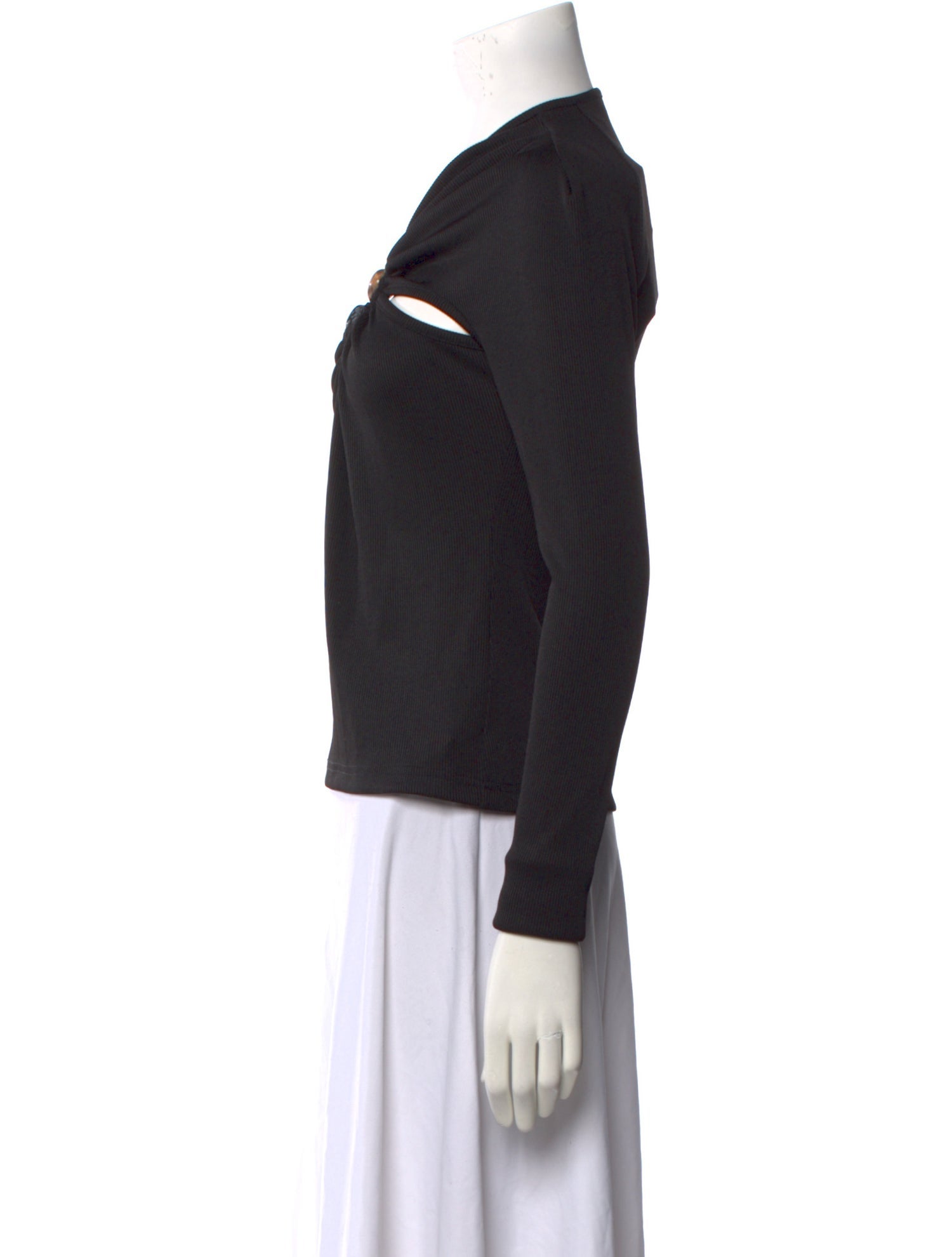 Christopher Esber Halterneck Long Sleeve Top