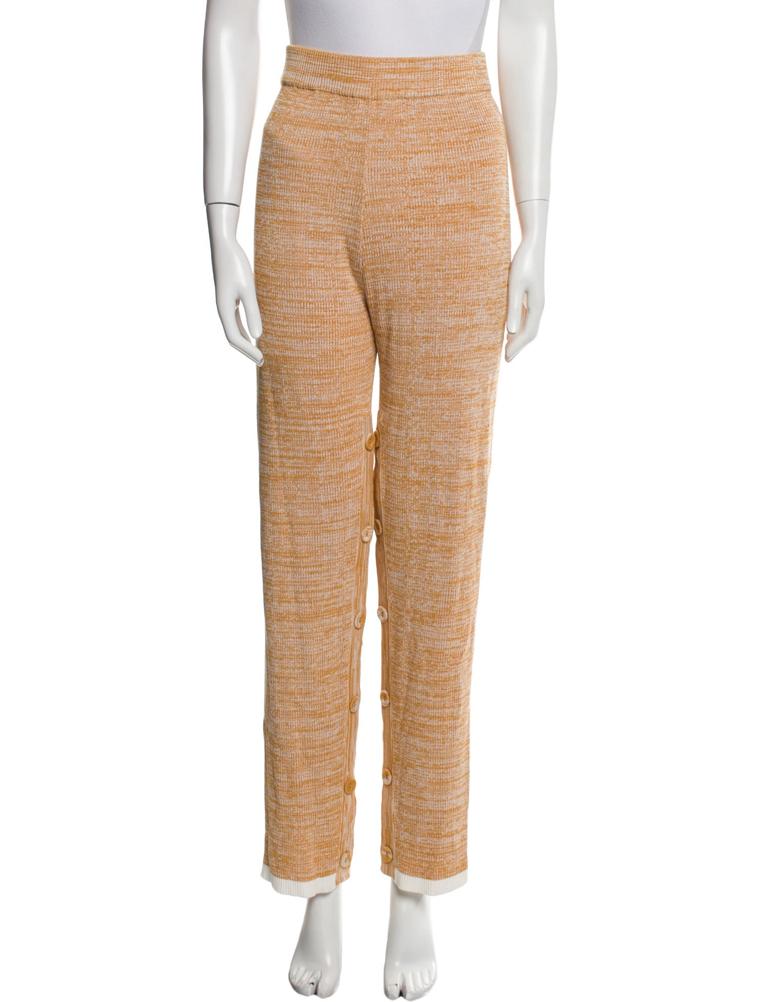 Christopher Esber Plaid Print Straight Leg Pants