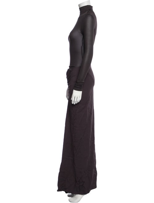 Christopher Esber Turtleneck Long Dress