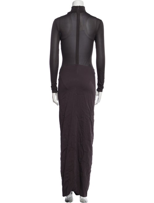Christopher Esber Turtleneck Long Dress