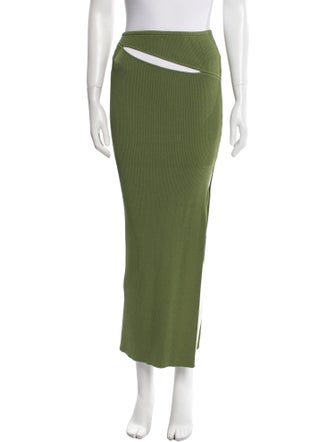 Christopher Esber Cutout Accent Midi Length Skirt