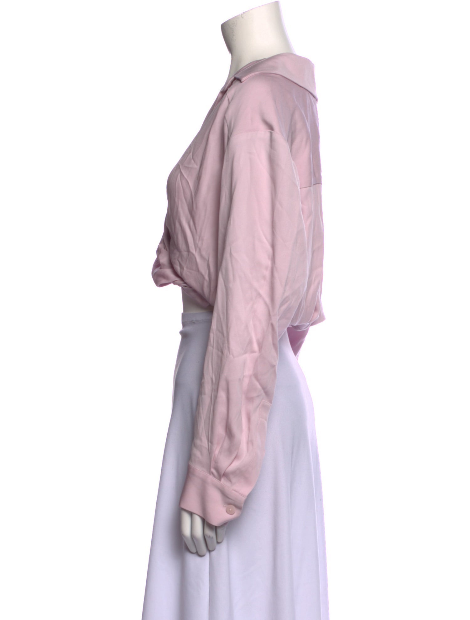 Christopher Esber Long Sleeve Crop Top w/ Tags