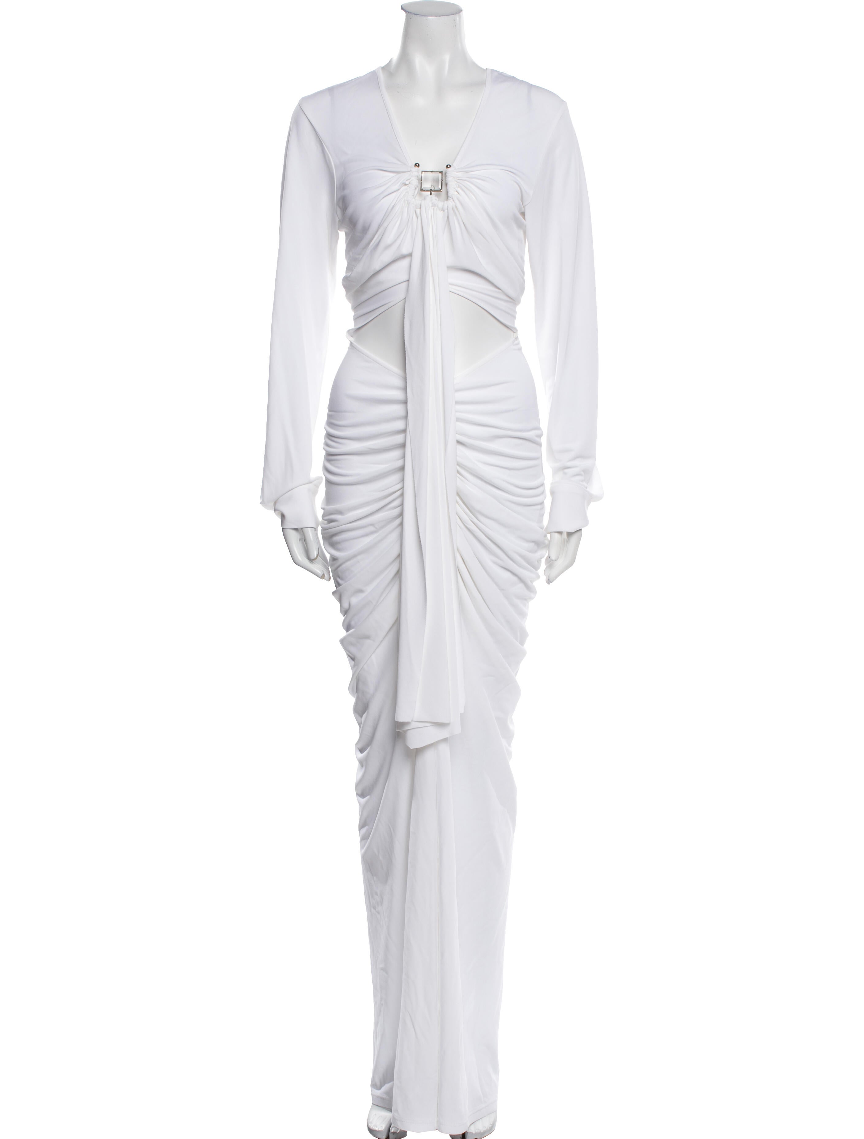 Christopher Esber V-Neck Long Dress