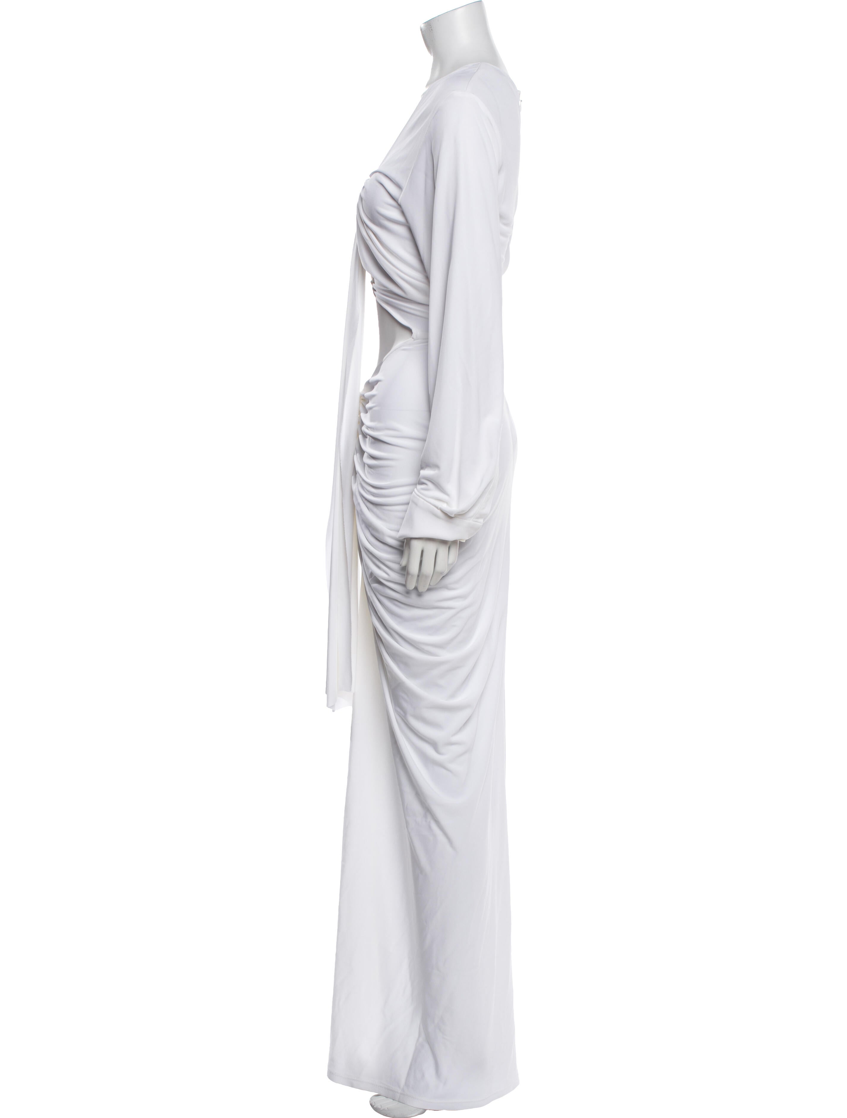 Christopher Esber V-Neck Long Dress