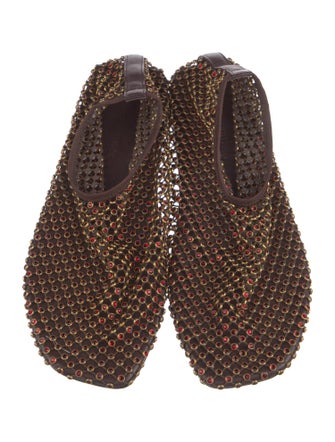 Christopher Esber Lace Pattern Flats
