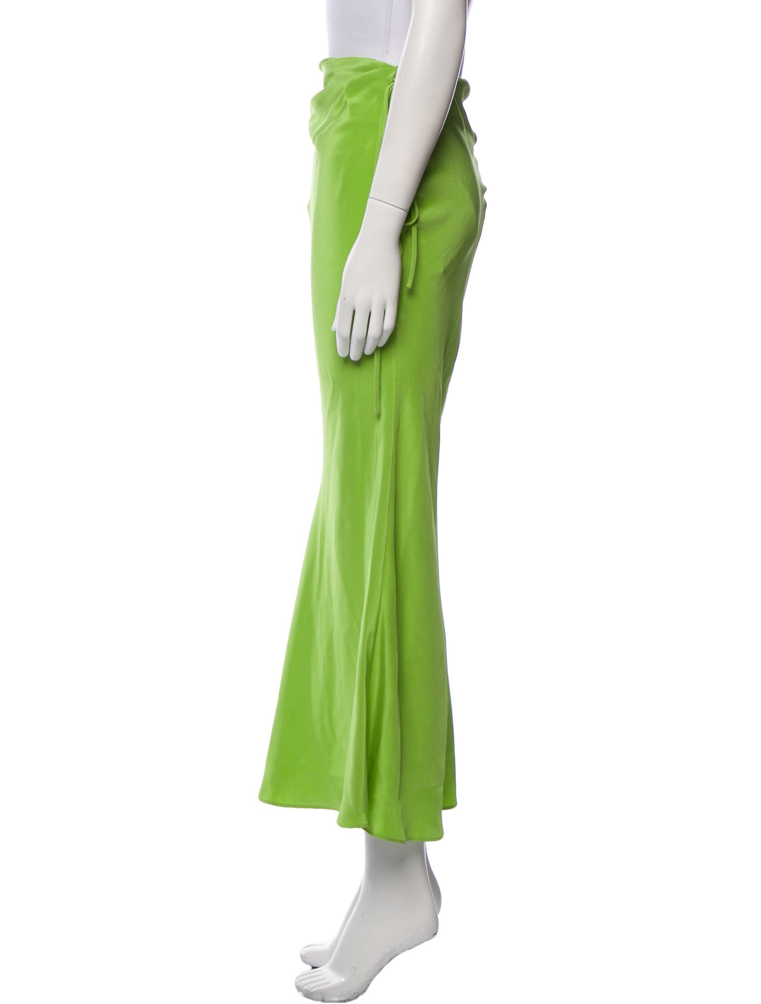 Christopher Esber Silk Long Skirt