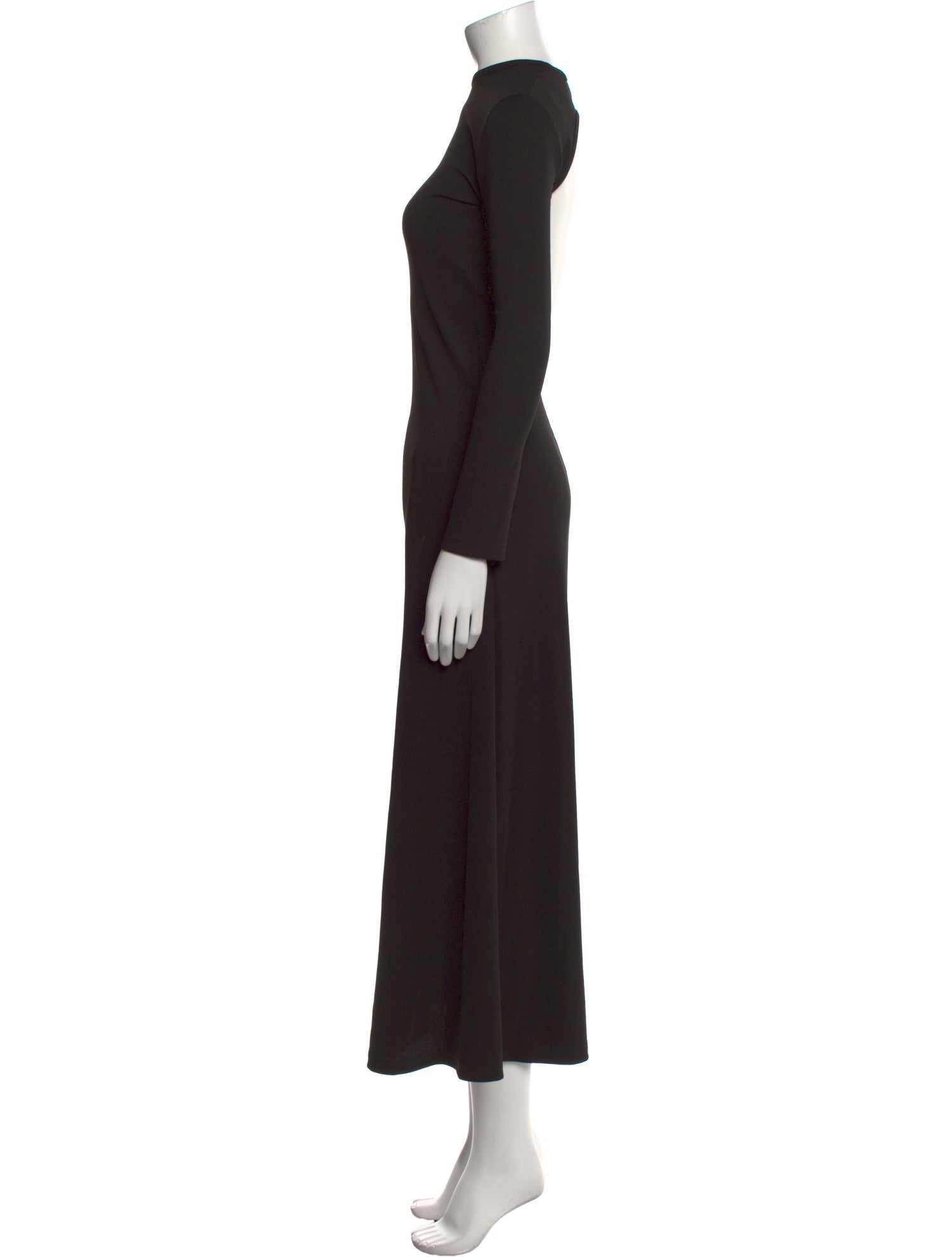 Christopher Esber Mock Neck Long Dress
