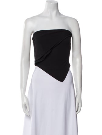 Christopher Esber Strapless Crop Top