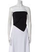 Christopher Esber Strapless Crop Top