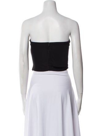 Christopher Esber Strapless Crop Top