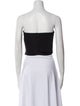 Christopher Esber Strapless Crop Top